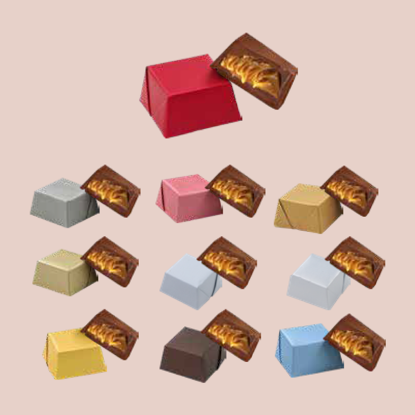 شوكولاتة بحشوة الكاراميل